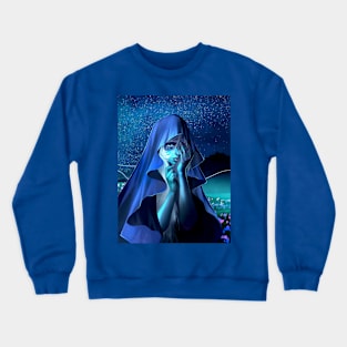 Young Witch's Sorrow Crewneck Sweatshirt